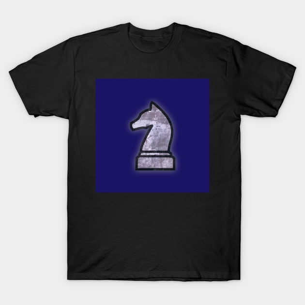 Chess Knight T-Shirt by Bethany-Bailey